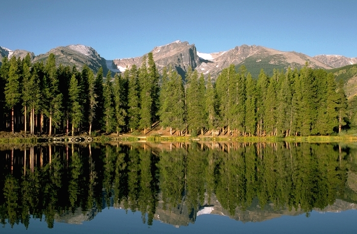 Reflections on Sprague Lake