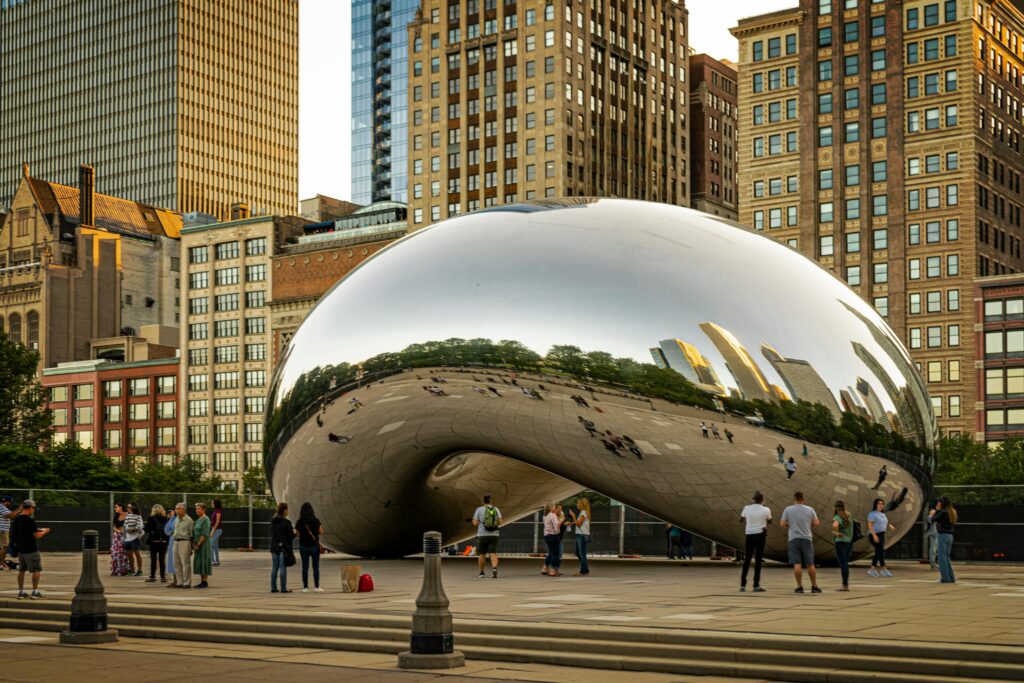 The Bean (Cloud Gate) in Chicago