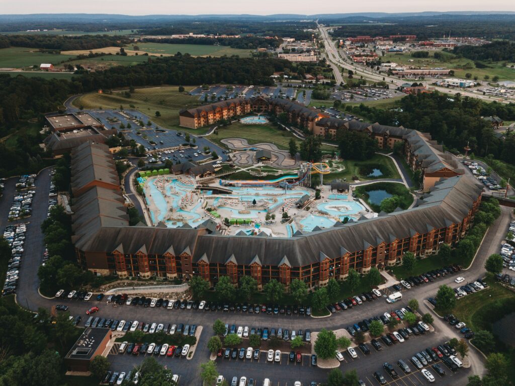 Glacier Canyon Water Park in Wilderness Resort